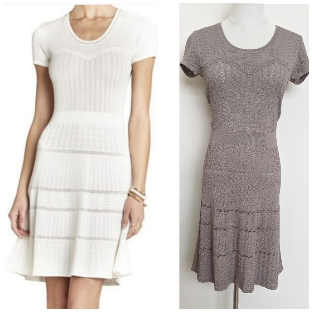BCBGMaxAzria (Taupe color) "Roza" Sweetheart dress